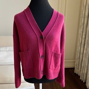 Women’s Rails Fuchsia oversized Cardigan Sweater